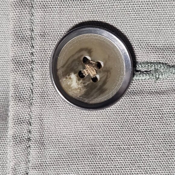 CAbi Women’s Gray Blazer Jacket XL Single-Button | Quiet Luxury Officecore - Picture 8 of 14